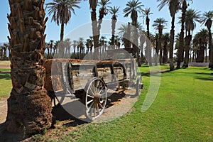 Ancient vehicle of the first settlers