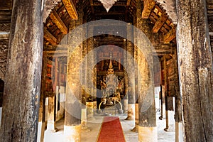 Ancient Vihara Chamma Dhevi at Wat Pong Yang Kok