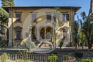 The ancient Villa Crastan intended for public cultural activities, Pontedera, Italy