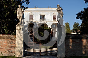 Ancient villa in the Riviera del Brenta in the province of Venice (Italy)