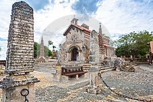 Ancient village Altos de Chavon photo