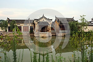 An ancient village in Anhui province, China