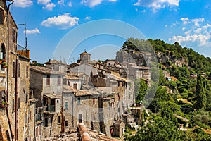 Ancient village of Bomarzo