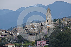 The ancient village of Bussana Vecchia