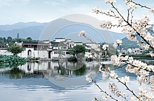 The ancient village of Hongcun, Anhui, China.