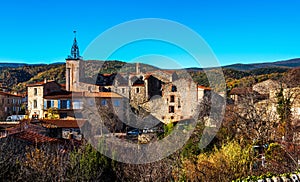 Ancient village in the Pyrenees-Orientales