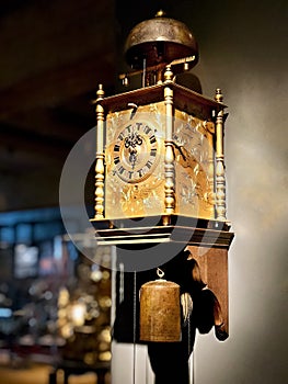 An ancient wall clock