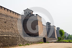 The ancient walls of Pingyao,Shanxi, China