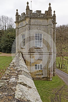 Ancient Wardour Castle gatehouse