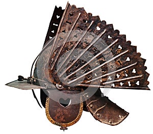 Ancient warrior helmet