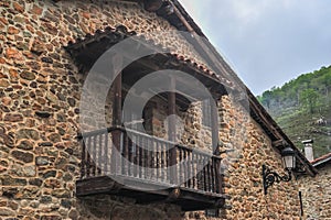 Ancient Washhouse in Rustic Spanish Village