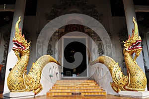 Ancient wat ruins in Thailand