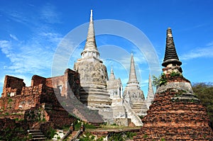 Ancient wat in Thailand