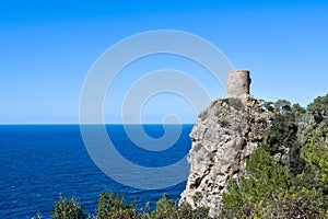 Ancient watchtower Torre del Verger, Mallorca