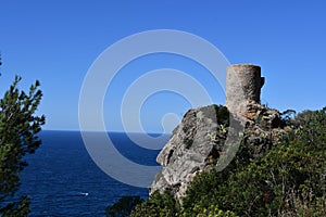 Ancient watchtower Torre del Verger, Mallorca