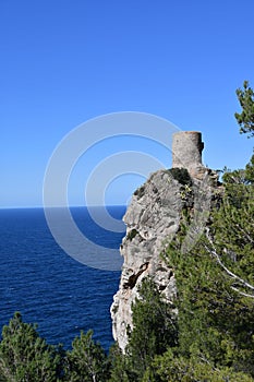 Ancient watchtower Torre del Verger, Mallorca