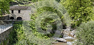 Ancient water mill Tzoumerka, Epirus, Greece