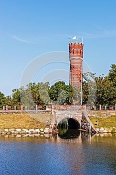 Ancient water tower in Kalmar