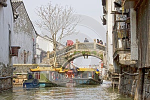 Ancient water town, Suzhou, China