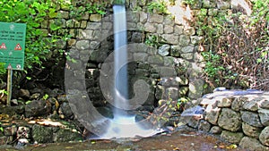 Ancient Watermill in nature - north of israel photo