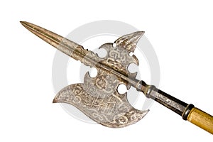 The ancient weapon - Austrian infantry halberd photo