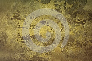 Ancient weathered vintage wall with pattern of moss