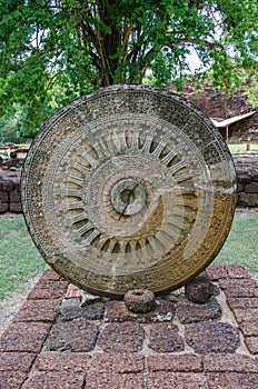 Ancient wheel of dhamma
