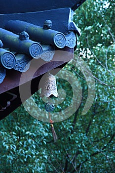 An ancient wind chimes