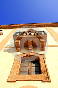 Ancient window Italian villa