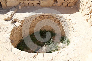 Ancient Wine Press Factory, Shivta, Ancient Nabataeans and Byzantine City, Israel