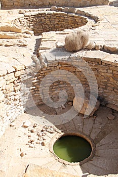 Ancient Wine Press, Shivta, Ancient Nabataeans and Byzantine City, Israel photo