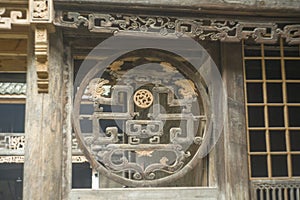 Ancient wooden houses in China