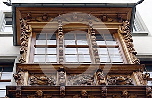 Oriel Windows in St. Gallen photo