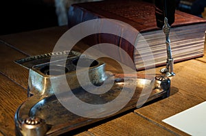 Ancient writing desk