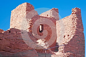 Ancient Wupatki Adobe Remains