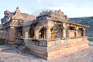 Ancient Yellamma temple at Badami