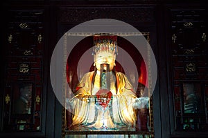 Ancient Zhuge Liang Memorial Temple Sichuan China