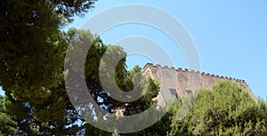 The ancient Zisa Castle in Palermo