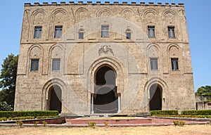 The ancient Zisa Castle in Palermo