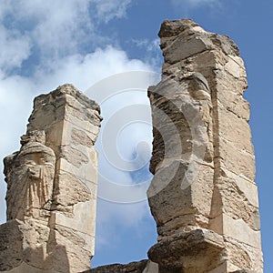 Ancients ruins in Cirene