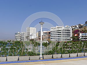 Ancon resort at the coastline of Lima, Peru photo