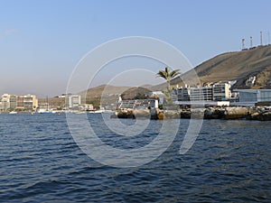 Ancon view from the sea photo