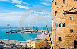 Ancona harbour photo