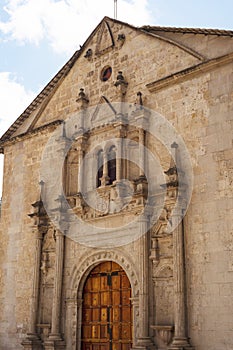 Andahuaylas Peru Plaza de Armas facade Historical Cathedral barroque arquitecture photo