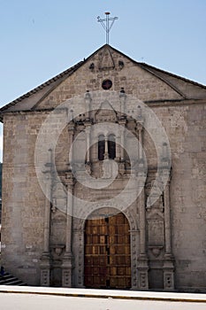 Andahuaylas Peru Plaza de Armas Historical Cathedral June 2019 arquitecture barroque photo