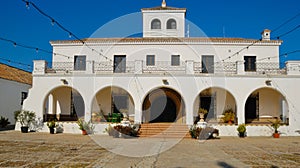 Andalusian cortijo photo