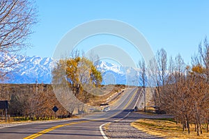 Andean mountain range in Mendoza, Argentina