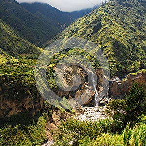 Andean mountain range, Tungurahua province, Ecuador