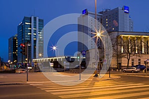 Andersa square in Poznan