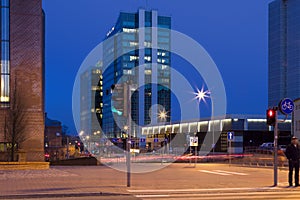 Andersa square in Poznan